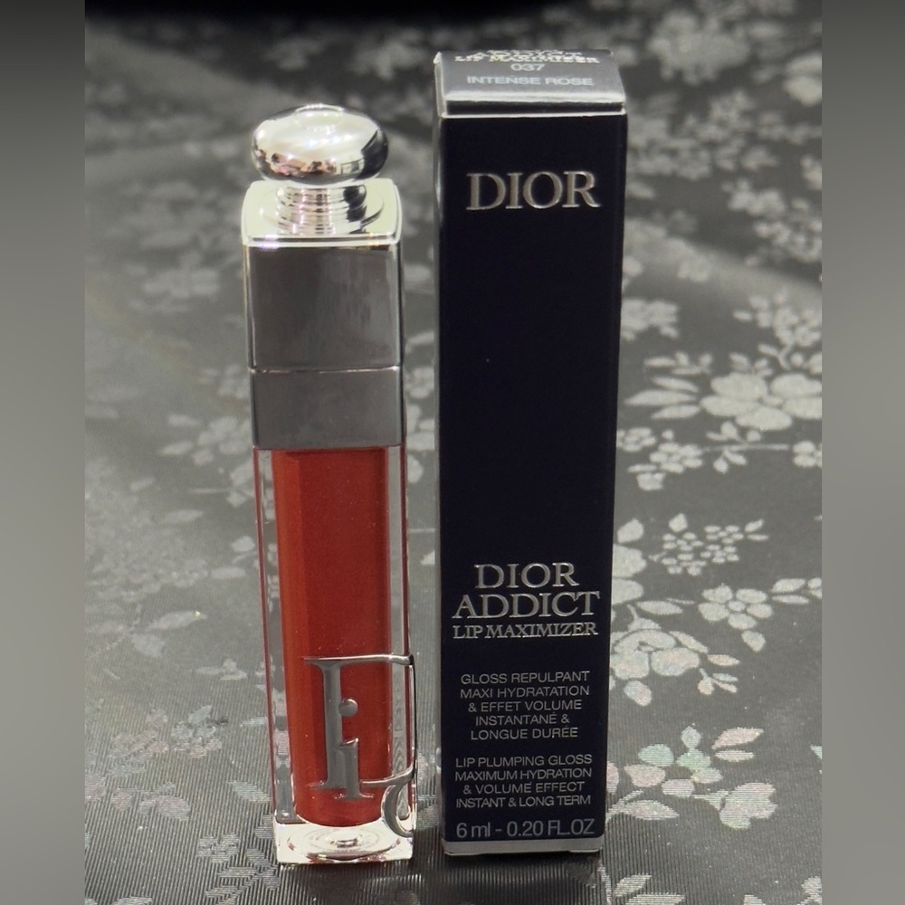 NIB Dior Addict Lip Maximizer Gloss in Shade Intense Rose
